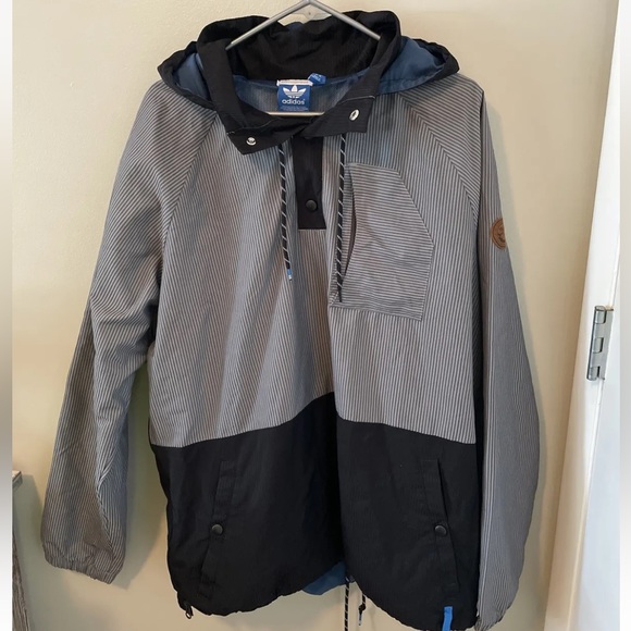 adidas Originals Skateboarding Silas Windbreaker Jacket ~XL - Picture 5 of 10